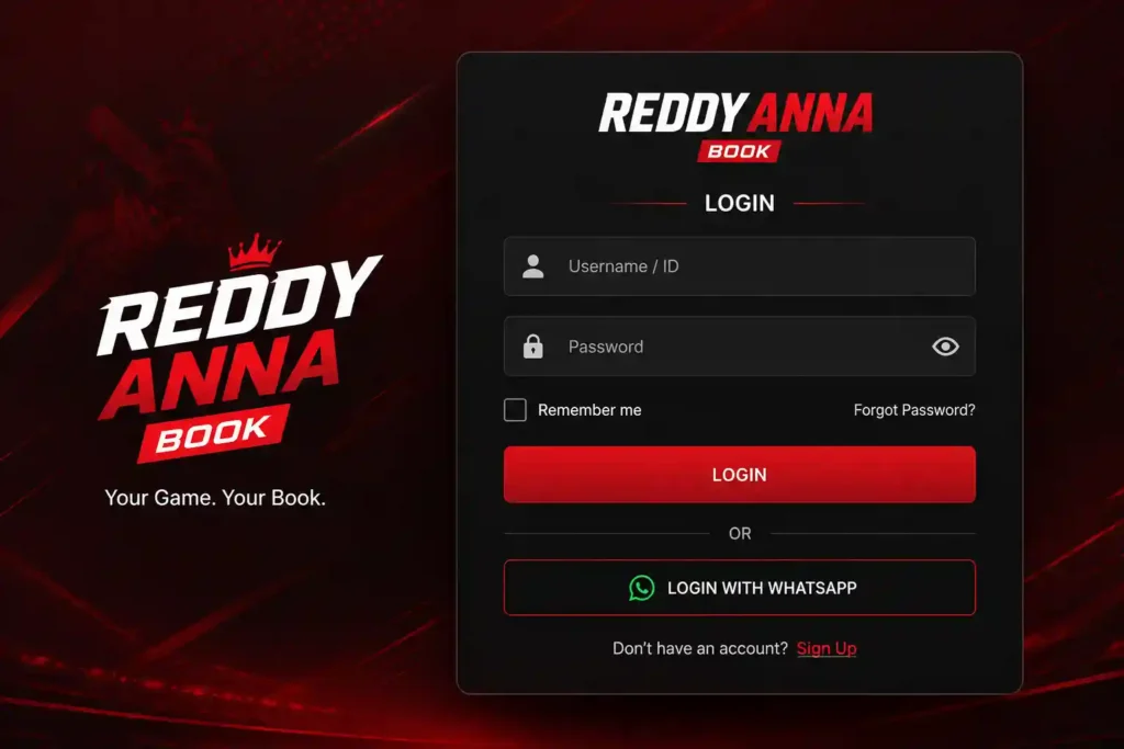 Reddy Anna Book Login